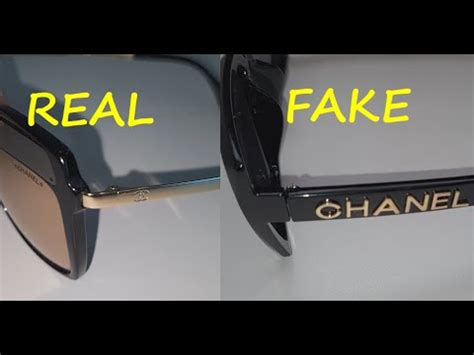 chanel fake vs real glasses|authentic chanel counterfeit.